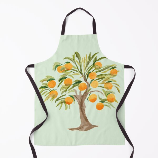 Item preview, Watercolor Orange Tree designed and sold by cozyvintage.