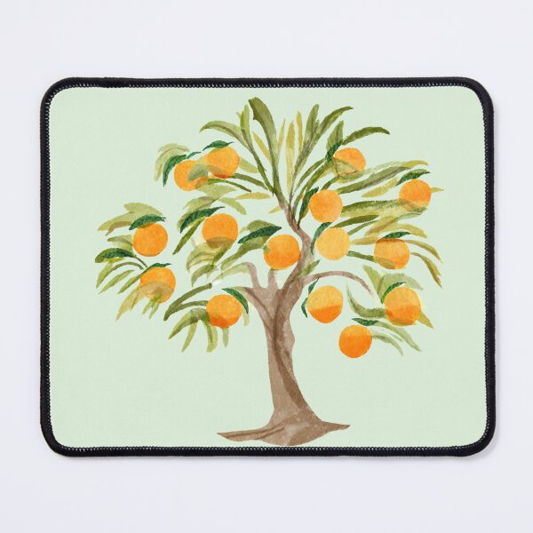 Item preview, Watercolor Orange Tree designed and sold by cozyvintage.