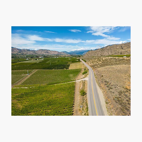 Item preview, Okanagan Valley Winery Vineyard British Columbia designed and sold by Kevin Miller Photography.