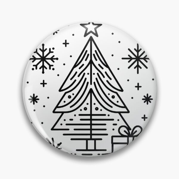 Item preview, Christmas Tree Lineart designed and sold by HcnDesigner.