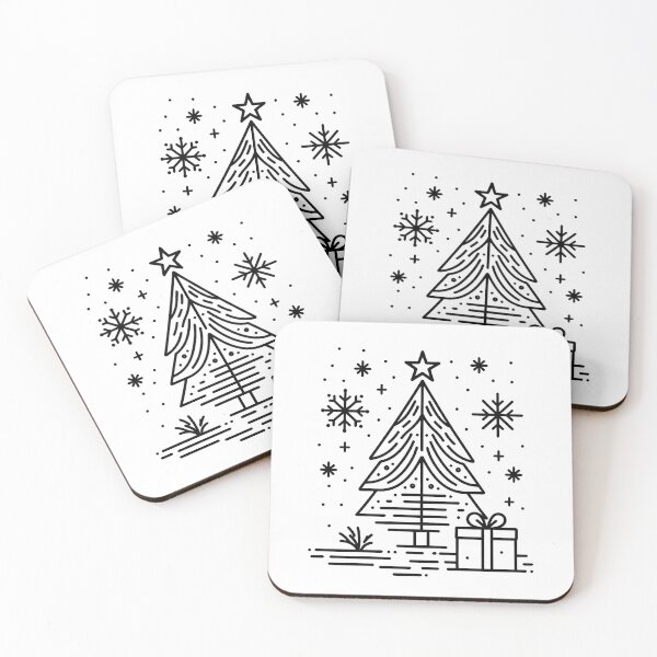 Item preview, Christmas Tree Lineart designed and sold by HcnDesigner.