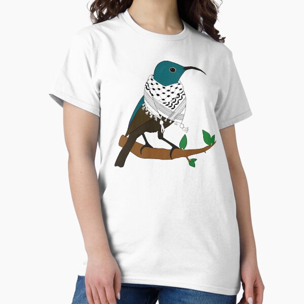 Item preview, Palestine Sunbird Wearing Keffiyeh Scarf designed and sold by FairieDance.