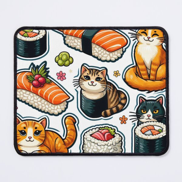 Item preview, sushi cat designed and sold by Greydate.