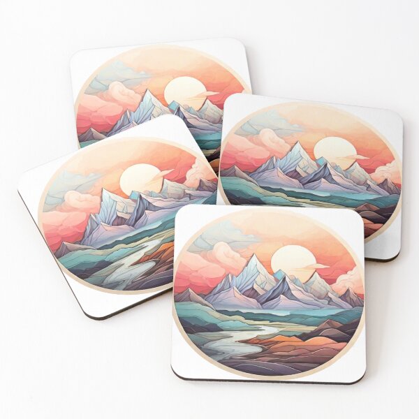 Item preview, Surreal Landscapescapes: Abstracted Nature Scenes (242) designed and sold by WASjourney.