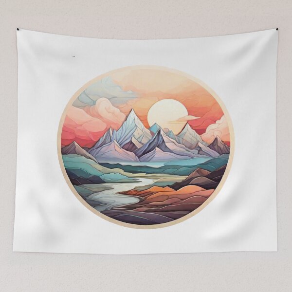 Item preview, Surreal Landscapescapes: Abstracted Nature Scenes (242) designed and sold by WASjourney.
