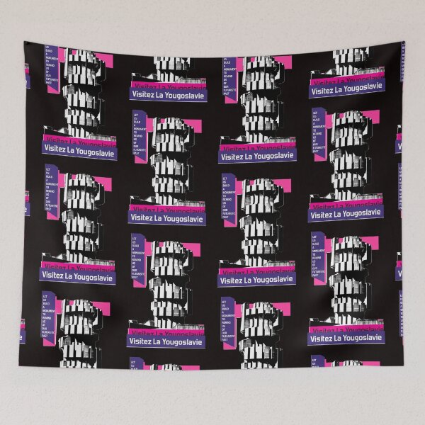 Item preview, redesign of old yugoslavian tourism poster on french designed and sold by Ratatatts.