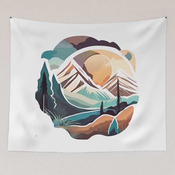 Item preview, Visualizing Nature: Abstract Landscape Creations (244) designed and sold by WASjourney.