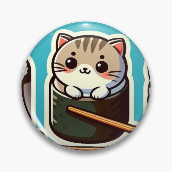 Item preview, sushi cat designed and sold by Greydate.