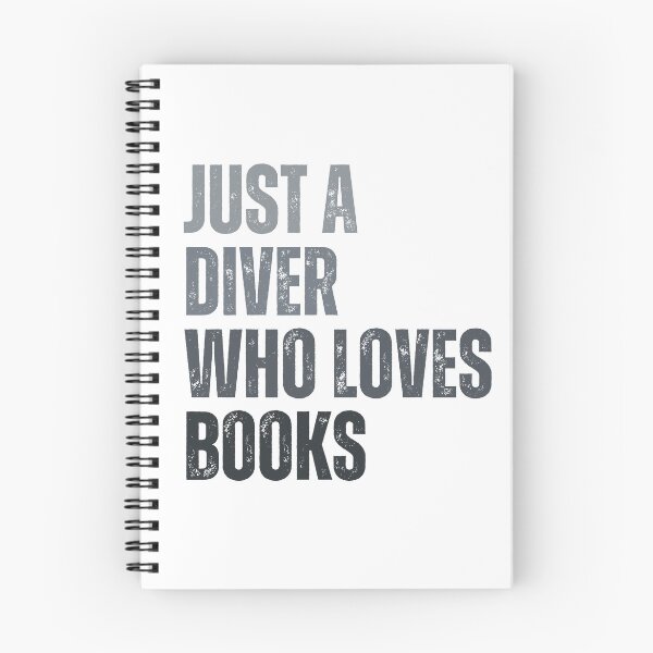 Item preview, Sólo un buceador al que le encantan los libros. designed and sold by InkDrinker23.