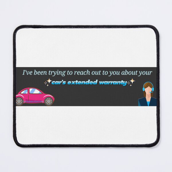Item preview, Car's extended warranty scam call designed and sold by AutumnsAbstruse.