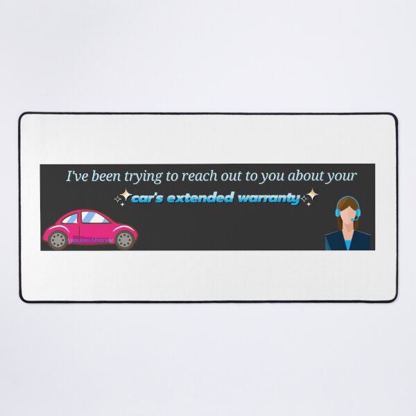 Item preview, Car's extended warranty scam call designed and sold by AutumnsAbstruse.