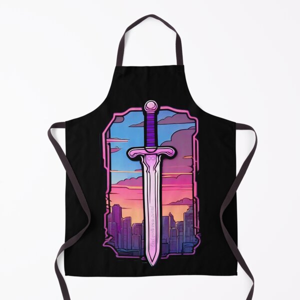 Item preview, Retrowave Sword designed and sold by Bielzisimo.