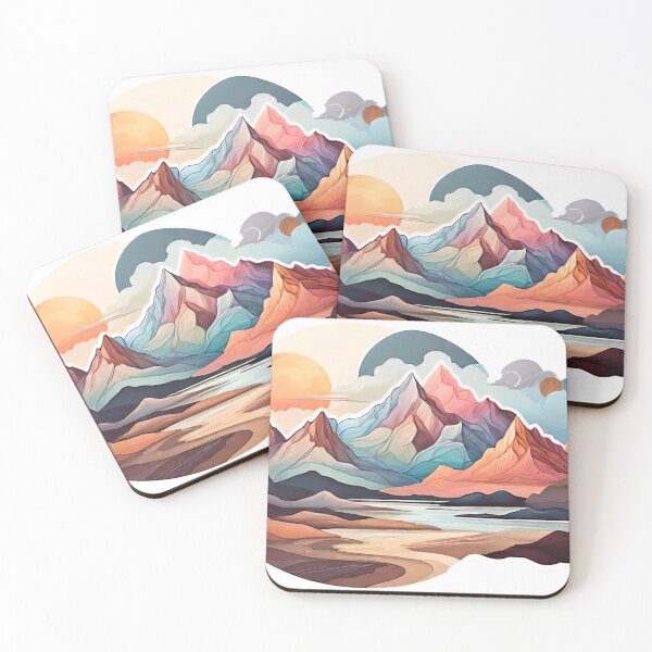 Item preview, Dreamy Landscapes: Abstract Interpretations Unveiled (247) designed and sold by WASjourney.