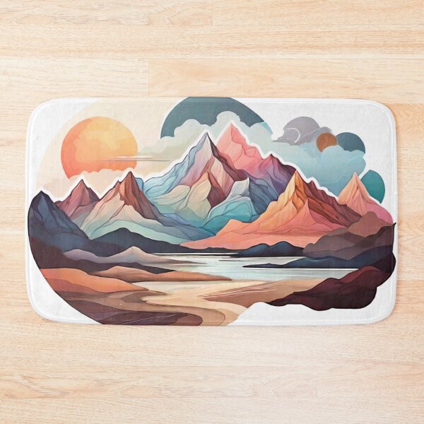 Item preview, Dreamy Landscapes: Abstract Interpretations Unveiled (247) designed and sold by WASjourney.