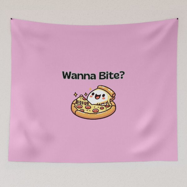 Item preview, Wanna bite of a Pizza designed and sold by wakuwakuhouse.