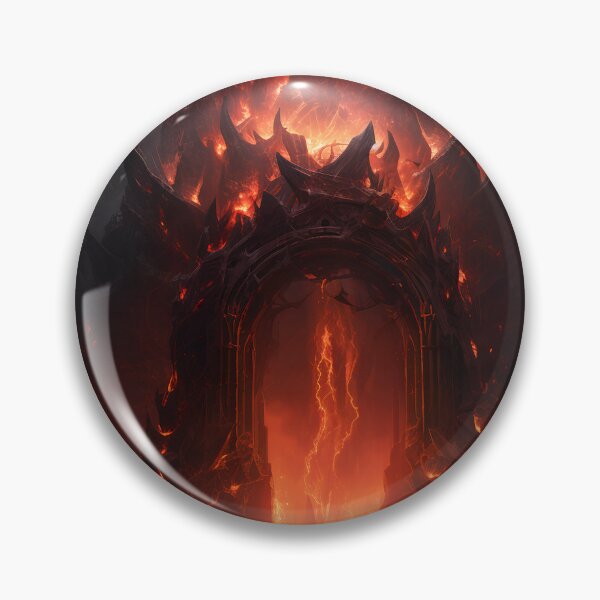 Item preview, Portal gates to Hell designed and sold by Red Witch Art.