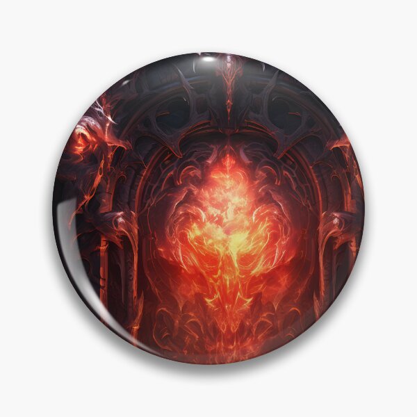 Item preview, Portal gates to Hell designed and sold by Red Witch Art.