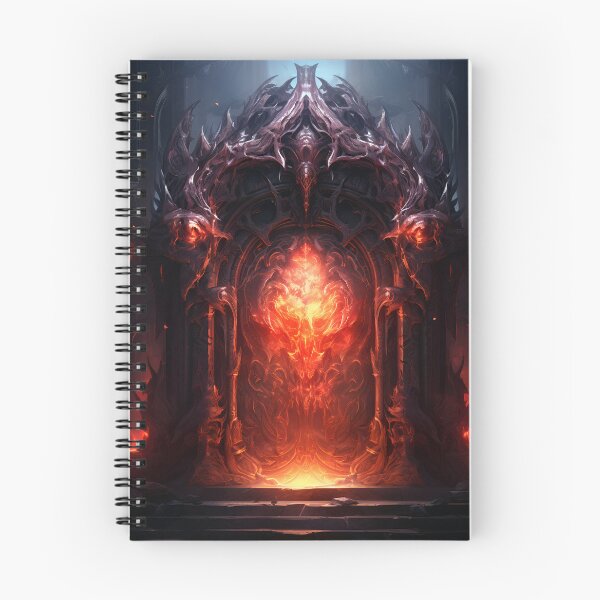 Item preview, Portal gates to Hell designed and sold by Red Witch Art.