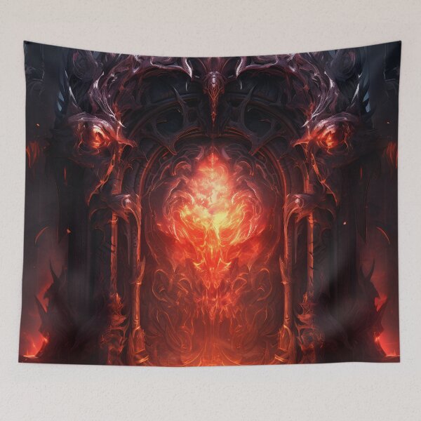 Item preview, Portal gates to Hell designed and sold by Red Witch Art.