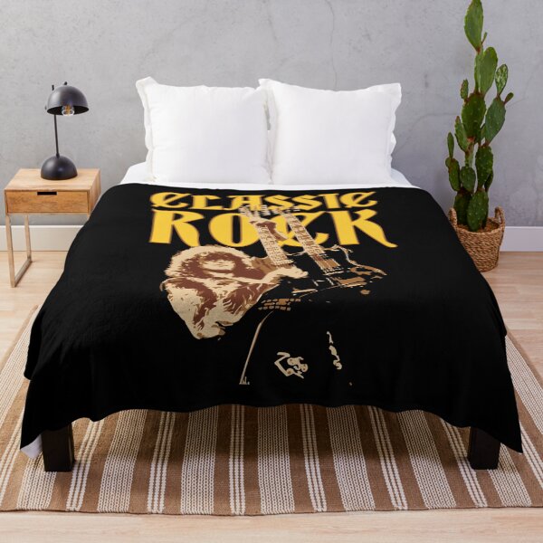 Item preview, Classic Vintage Retro Rock Music Guitarist designed and sold by WIZECROW.