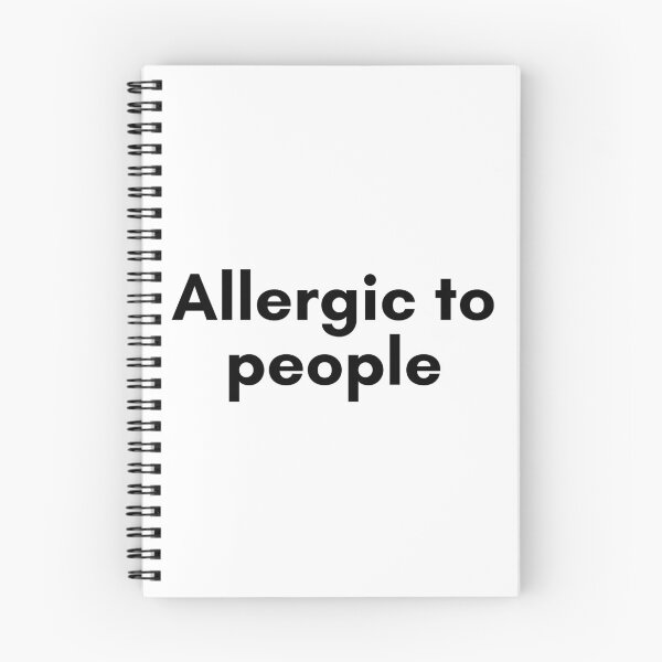 Item preview, Allergic to People designed and sold by TrendIt-.