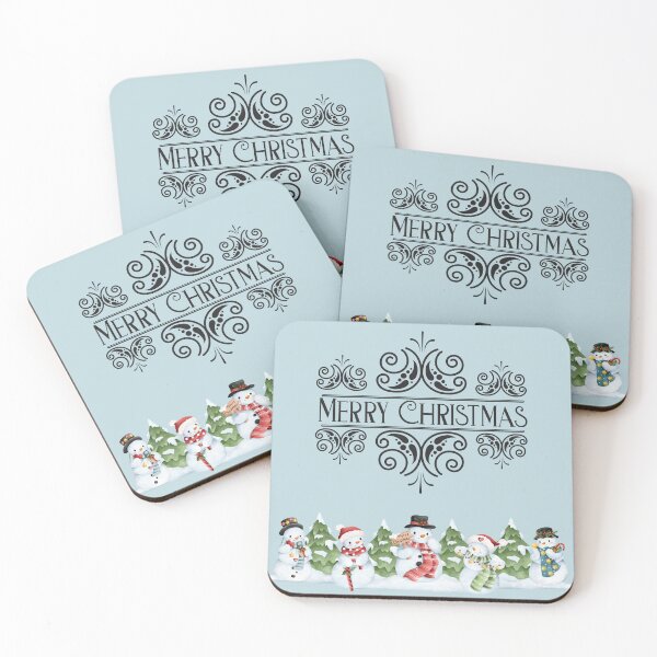Item preview, Merry Christmas Snowmen! designed and sold by TidyKitchenInc.