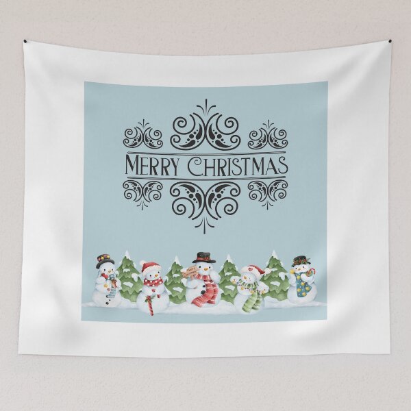 Item preview, Merry Christmas Snowmen! designed and sold by TidyKitchenInc.