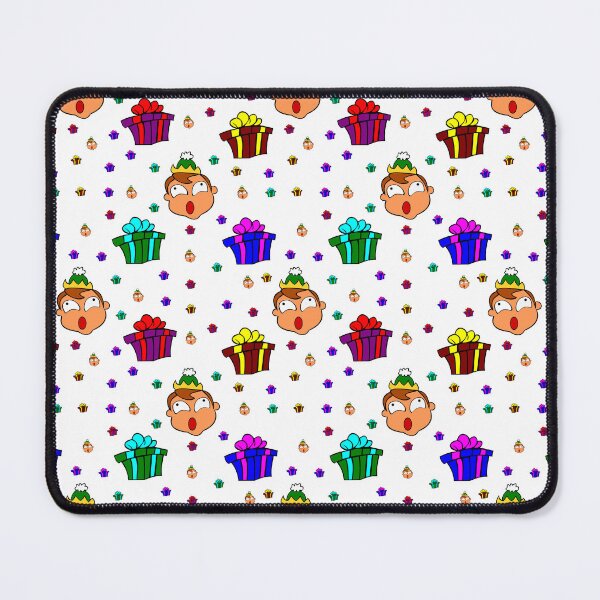 Item preview, Gift Elf Christmas Pattern designed and sold by Jon-Dueck-Art.
