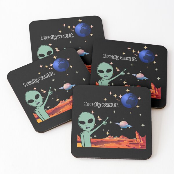 Item preview, Funny aliens and UFOs designed and sold by attakorn.