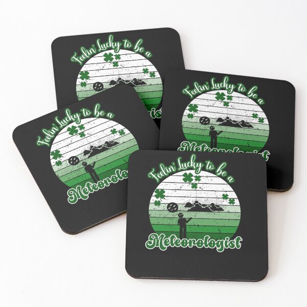 Item preview,  Lucky Meteorologist St Patricks Day designed and sold by CheekyChimpCo.