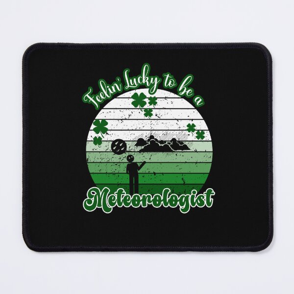 Item preview, Lucky Meteorologist St Patricks Day designed and sold by CheekyChimpCo.