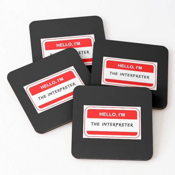 Item preview, Hello I'm The Interpreter designed and sold by Neeshki.