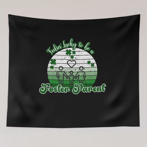 Item preview, Lucky Foster Parent St Patricks Day designed and sold by CheekyChimpCo.