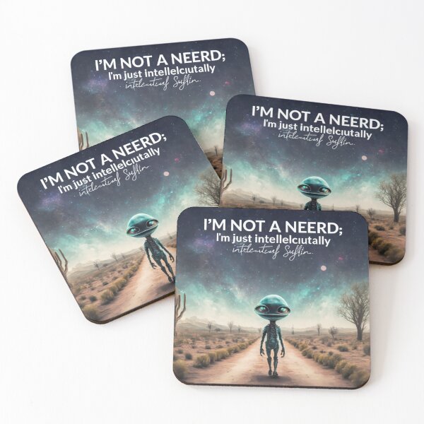 Item preview, Neerdy Alien designed and sold by Jeffcesories.