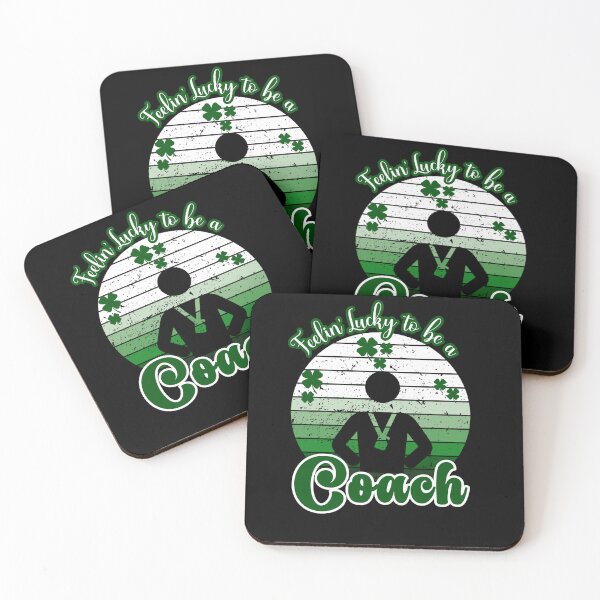 Item preview, Lucky Team Coach St Patricks Day designed and sold by CheekyChimpCo.