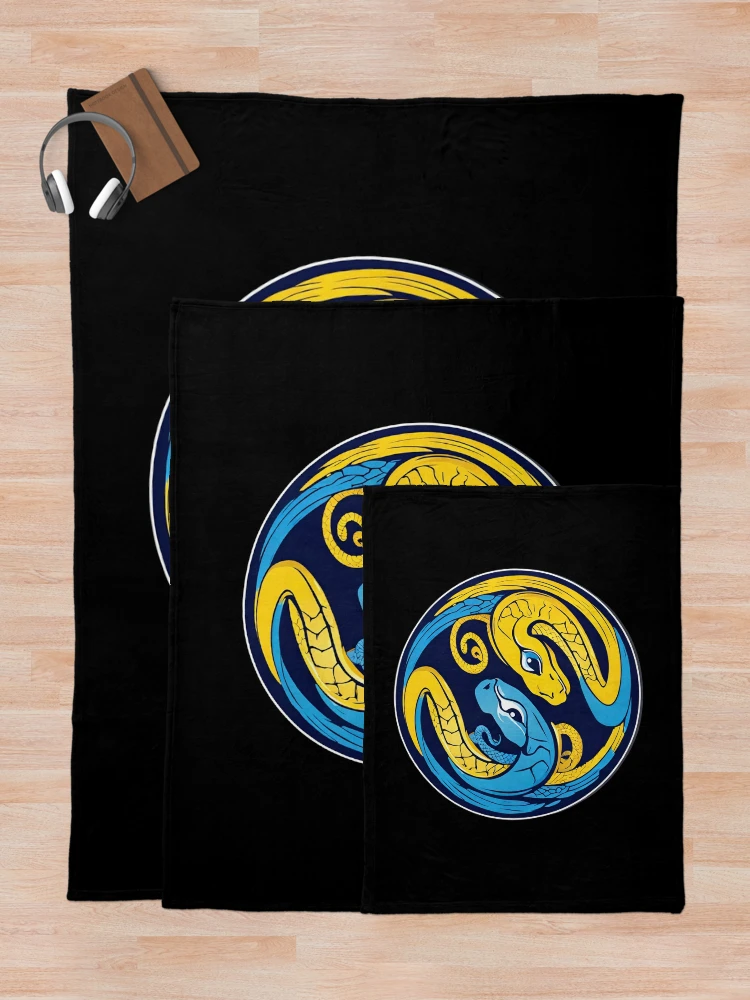 Thumbnail 5 of 6, Throw Blanket, Python programming stickers designed and sold by codepuns.