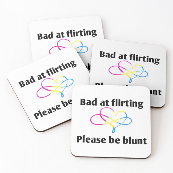 Item preview, Bad At Flirting Pan Polyam  designed and sold by MyGayHeart.