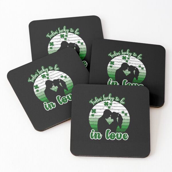 Item preview, Lucky Couple St Patricks Day designed and sold by CheekyChimpCo.