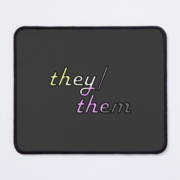 Item preview, they/them pronouns designed and sold by enbycow.