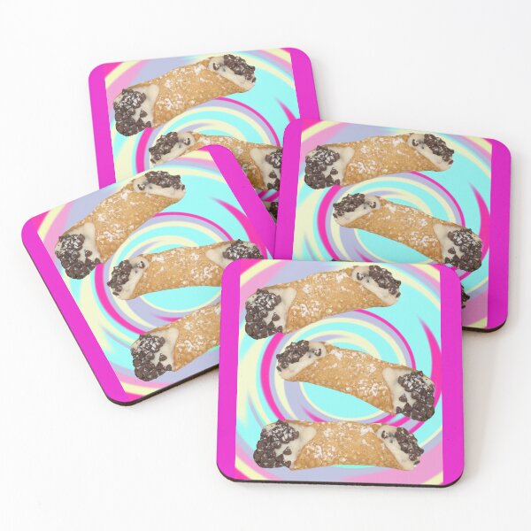 Item preview, Cannoli with Chocolate Chips Pastel Swirl designed and sold by HoorayDesigns.