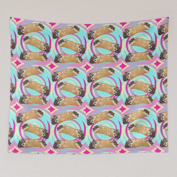 Item preview, Cannoli with Chocolate Chips Pastel Swirl designed and sold by HoorayDesigns.