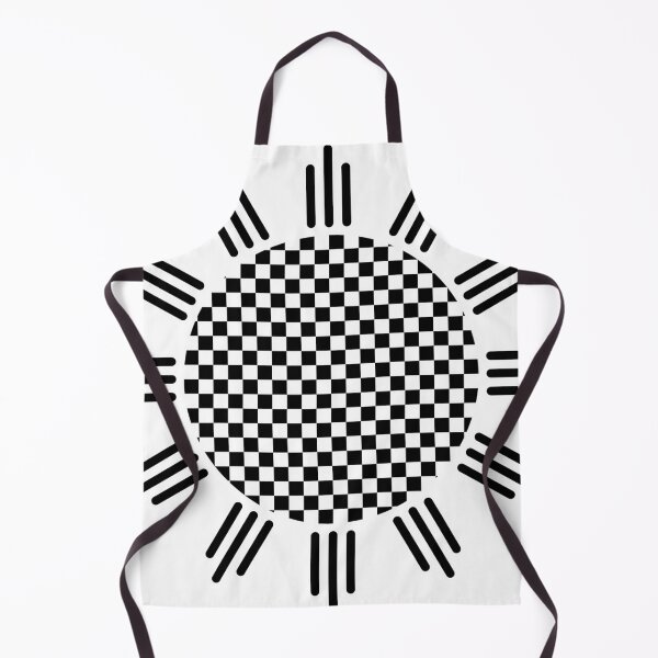 Item preview, Geometric black and white sun pattern./2 designed and sold by My-fake-places.