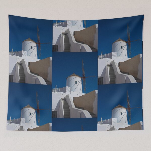 Item preview, Oia Windmill, Santorini designed and sold by Brian Shaw.