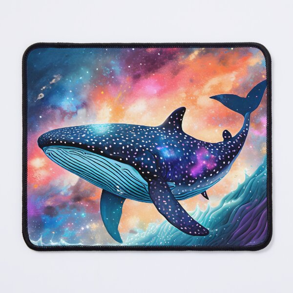 Item preview, Cosmic Whale Shark dreamy galaxy designed and sold by emaotx.