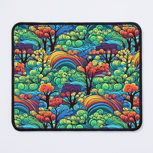 Item preview, Rainbow tree seamless designed and sold by MySon78.
