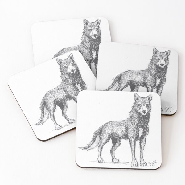 Item preview, The Lone Wolf designed and sold by Liana Melissa Allen.