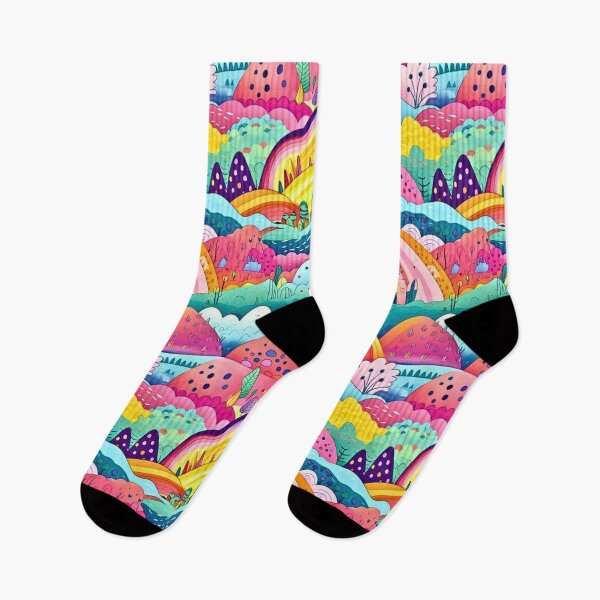Item preview, Rainbow mountain seamless designed and sold by MySon78.