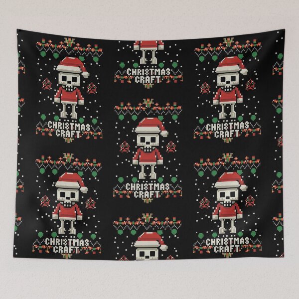 Item preview, Christmas Craft Skeleton Gamer designed and sold by PlanetMarker.