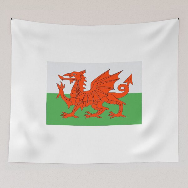 Item preview, Welsh Flag | World Flags | Wall Art Home Decor | HECKINFAROUT designed and sold by Two Otters Co.