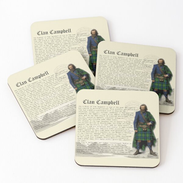 Item preview, Clan Campbell Scottish History  designed and sold by BagTown Clans.